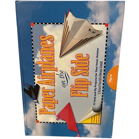 Paper Airplanes on the Flip Side 77 Fold and Fly Book New - Picture 2 of 9